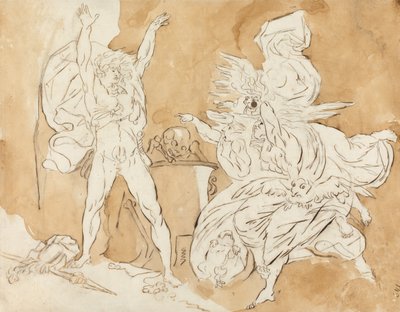 Macbeth a čarodějnice od James Northcote