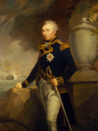 Kontradmirál sir Thomas Graves (1680-1755) od James Northcote