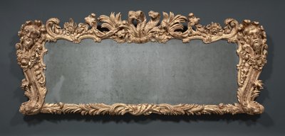 Overmantel Mirror, kolem roku 1740 od James Pascall