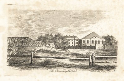 The Foundling Hospital, Bloomsbury, Londýn od James Peller Malcolm