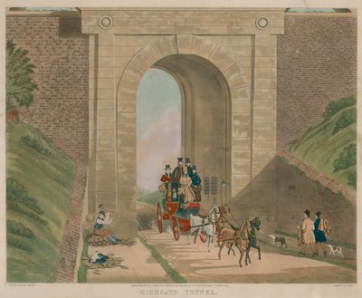 Highgate Archway od James Pollard