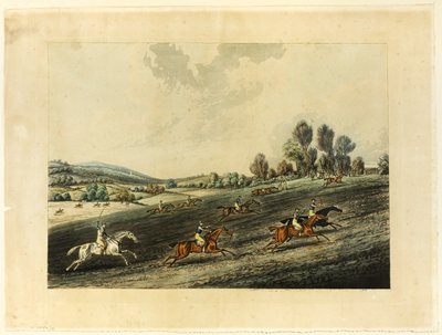Saint Albans Grand Steeple Chase od James Pollard