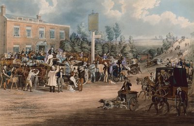 The Lord Nelson Inn, Cheam od James Pollard