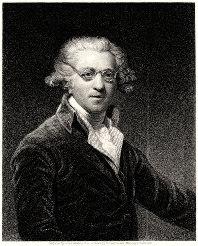Sir Joshua Reynolds, 19. století od James Posselwhite