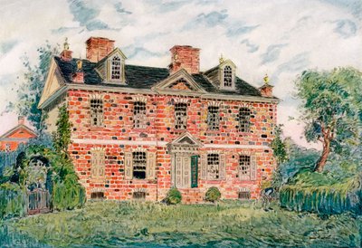 Cliveden, Germantown, Pennsylvania, USA, 18. století 1921. od James Preston
