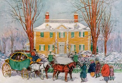 Longfellow House, Cambridge, Massachusetts, USA, 18. století 1921. od James Preston
