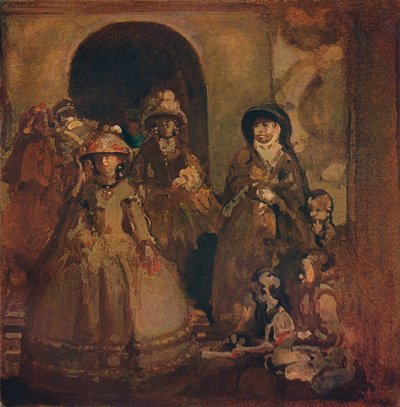 The Demimondaine, 1911 od James Pryde