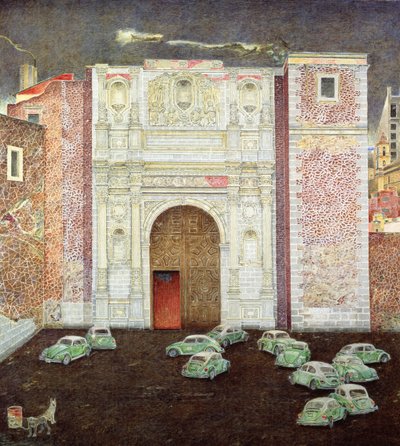Taxi Depot, San Lazaro, Mexico City, 2003 od James Reeve