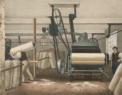Lap Frame, Progress of Cotton č. 3, nakl. 1840 od James Richard Barfoot