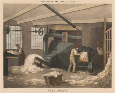 Progress of Cotton: #2 - Willowing od James Richard Barfoot