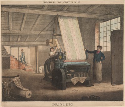 Pokrok bavlny, #12: Tisk od James Richard Barfoot
