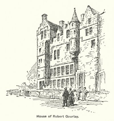Dům Roberta Gourlaye (litho) od James Riddel