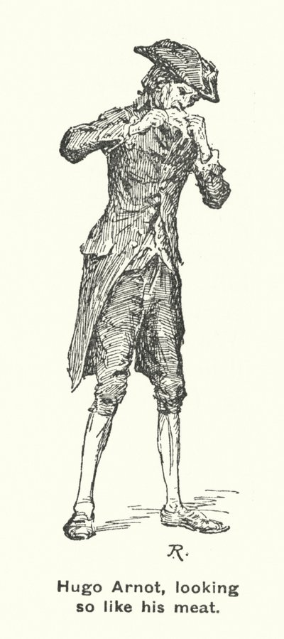 Hugo Arnot, vypadá jako jeho maso (litho) od James Riddel
