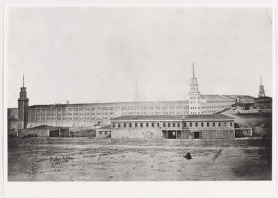 Kasárna, Scutari, 1854 od James Robertson