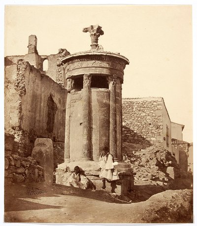 „Chorégický monument Lysikrata“ [Athény. Lysikratův monument] od James Robertson