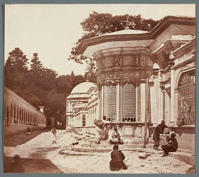 Fontaine de Eyoub [Istanbul. Kašna sultána Eyüpa?] od James Robertson