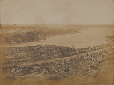 Fort Nicholas, Sevastopol, 1855 od James Robertson