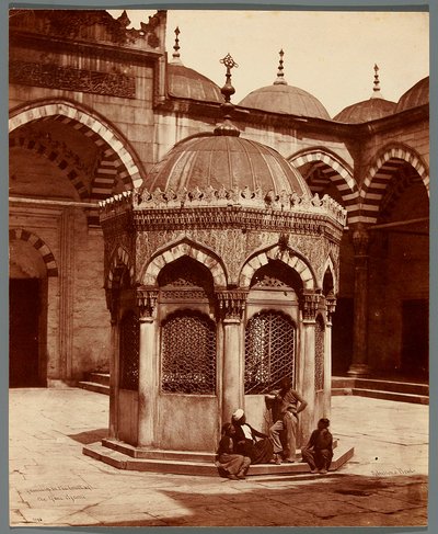 „Kašna na nádvoří Yeni Cami“ od James Robertson