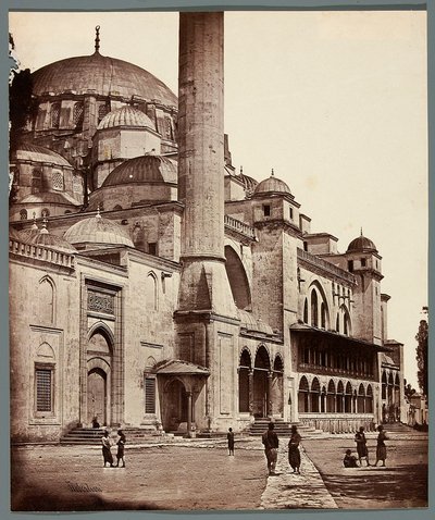 „La Sulimanie“ [Istanbul. Mešita Süleymaniye] od James Robertson