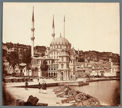 „Mešita v Tophanně“ [Istanbul. Mešita v Tophane] od James Robertson