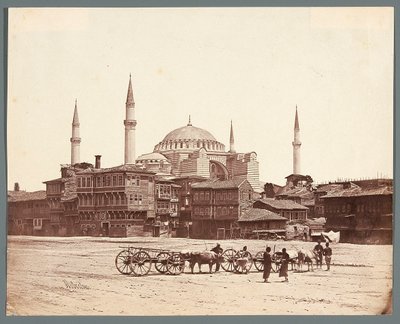 "Svatá Sofie" [Istanbul. Mešita Ayasofya (Hagia Sofia)] od James Robertson