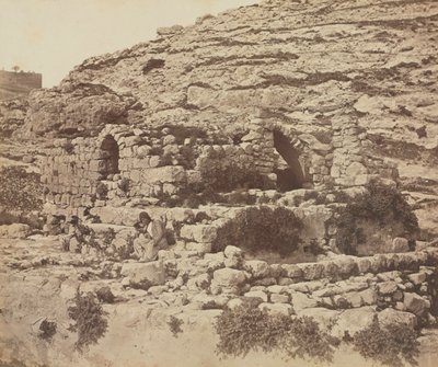 Studna Joab, Jeruzalém, 1857. od James Robertson