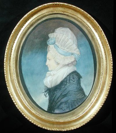 Paní Thrale (pastel na papíře) od James Sharples