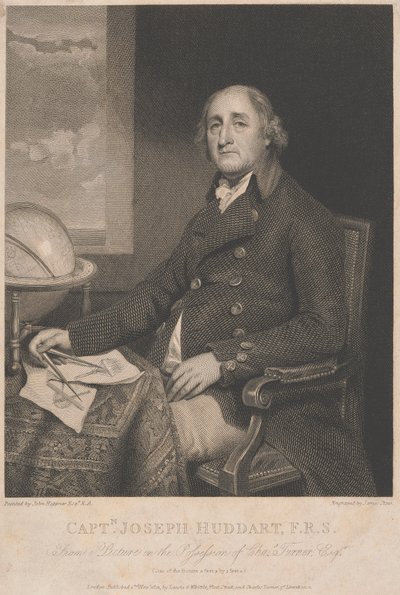 Kapitán Joseph Huddart od James Stow