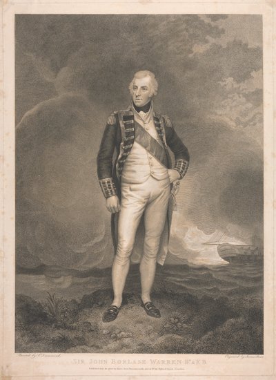 Sir John Borlase Warren od James Stow