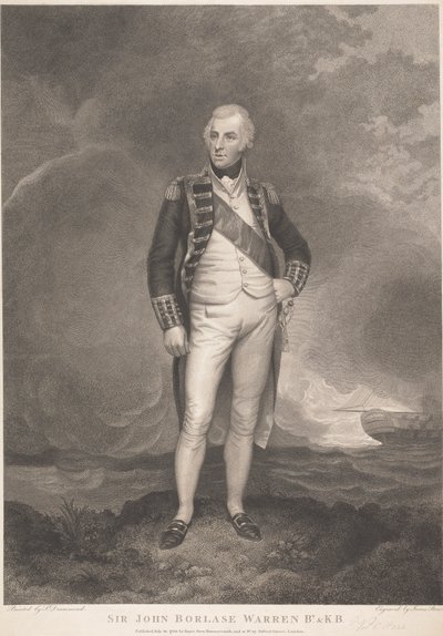 Sir John Borlase Warren od James Stow