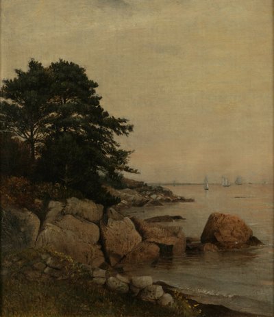 Beverly Rocks, kolem roku 1860 (olej na plátně) od James Suydam
