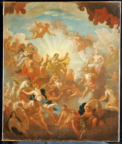 Prometheus kradl oheň bohům od James Thornhill