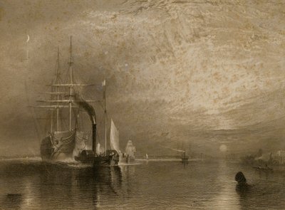 Starý Temeraire od James Tibbitts Willmore