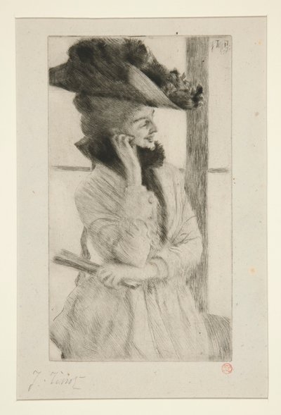V okně od James Tissot