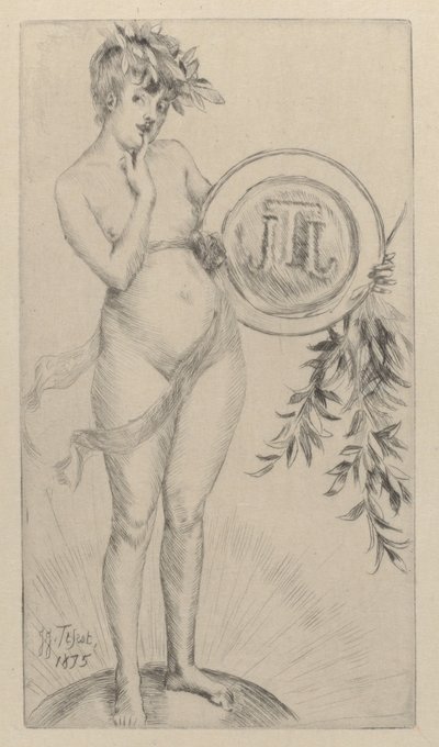 První frontispis s monogramem, 1875. od James Tissot