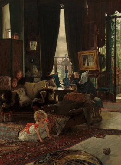 Hide and Seek, c. 1877. od James Tissot