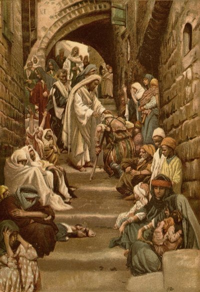 Ve vesnicích k němu přinášeli nemocné od James Tissot