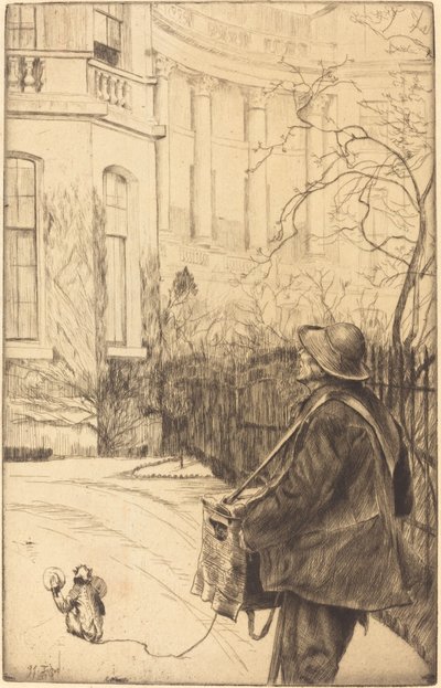 Mlýnek varhan, 1878. od James Tissot