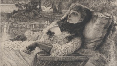 Letní večer, 1881. od James Tissot