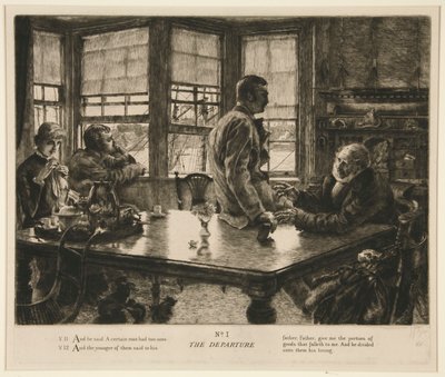 Odjezd od James Tissot