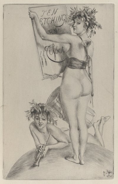 Třetí frontispis, 1876. od James Tissot