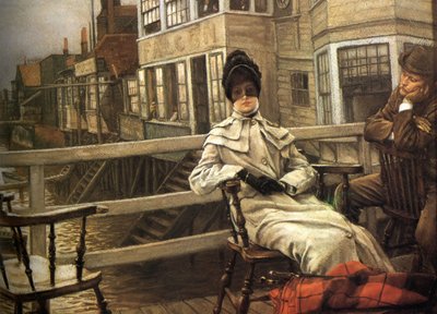 Čekání na trajekt II od James Tissot