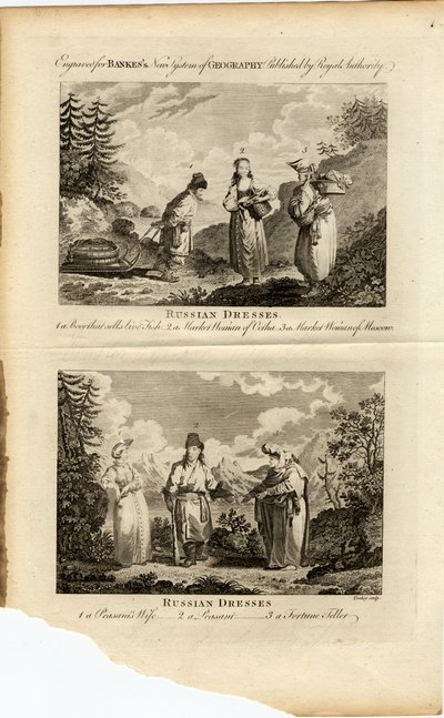 Ruské šaty, asi 1775 od James Tookey
