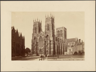 York Minster, západní průčelí od James Valentine