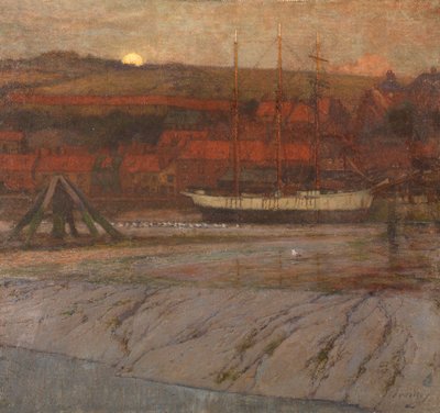 Odliv na Esku, poblíž Whitby od James Valentine Jelley