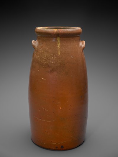 Churn, c. 1879-1900 (glazovaná kamenina) od James W. Haden