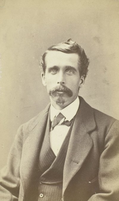 Portrét muže s velkým knírem bez názvu, 185099. od James W. Turner