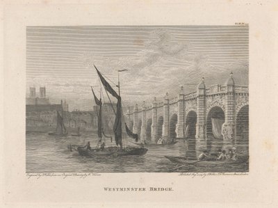 Westminsterský most od James Walker