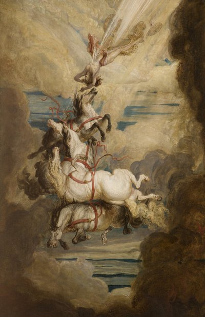 Pád Phaeton, 1808 od James Ward