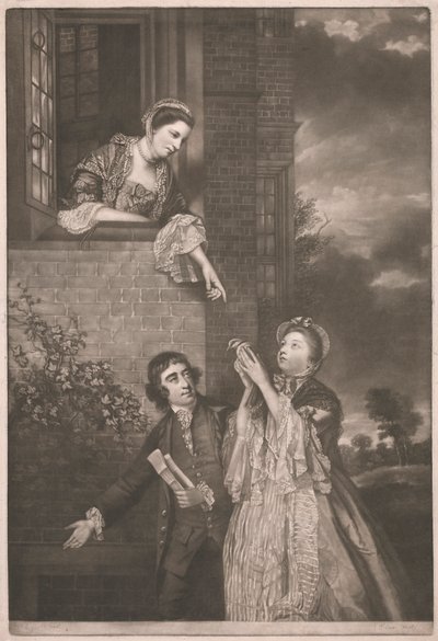Charles James Fox, s Lady Sarah Lenox a Lady Susan Strangways od James Watson
